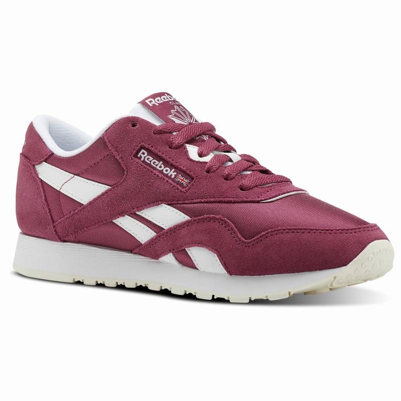 Tenisi Reebok Classic Nylon Dama Rosii Romania UW2597UR